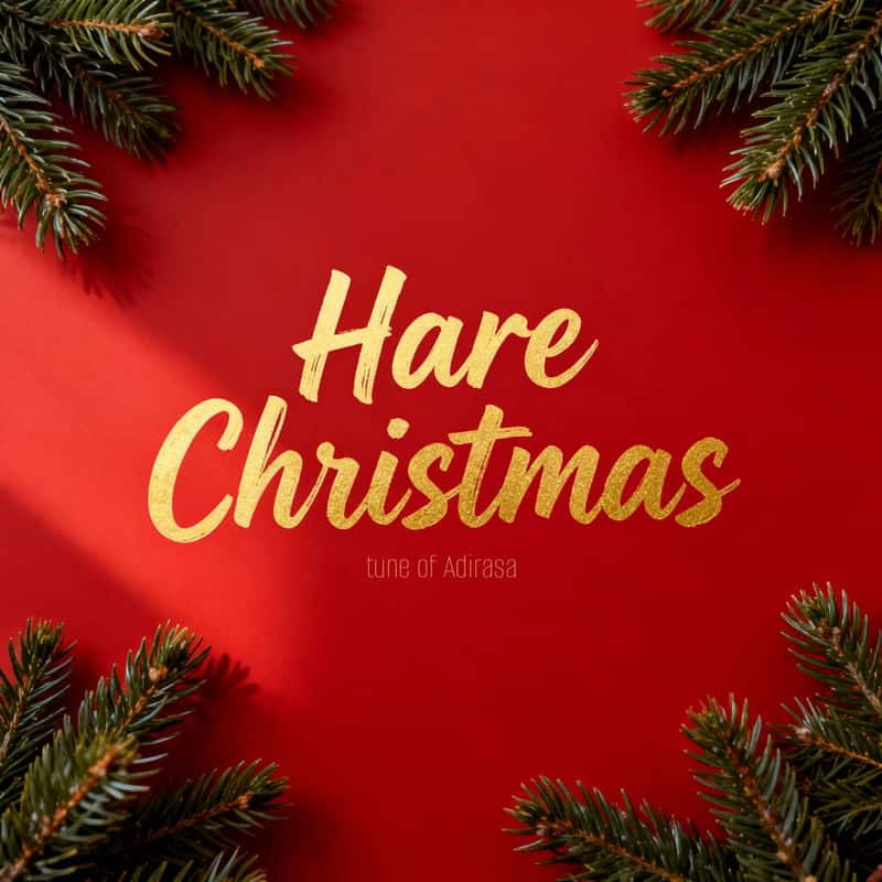 Hare Christmas (Tune of Adirasa)